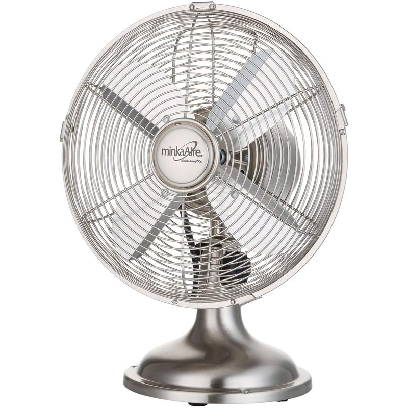 Minka-Aire F310-BN Retro II Style Table Top Fan in Brushed Nickel Main Image.jpg