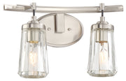 Minka-Lavery 2302-84 Poleis Two Light Bath, Brushed Nickel Main Image.jpg