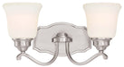 Minka-Lavery 3322-84 Savannah Row Two Light Bath, Brushed Nickel Main Image.jpg