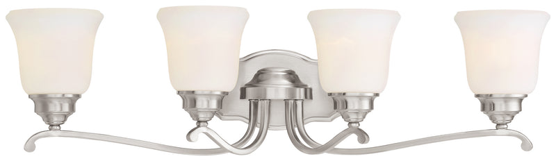 Minka-Lavery 3324-84 Savannah Row Four Light Bath, Brushed Nickel Main Image.jpg