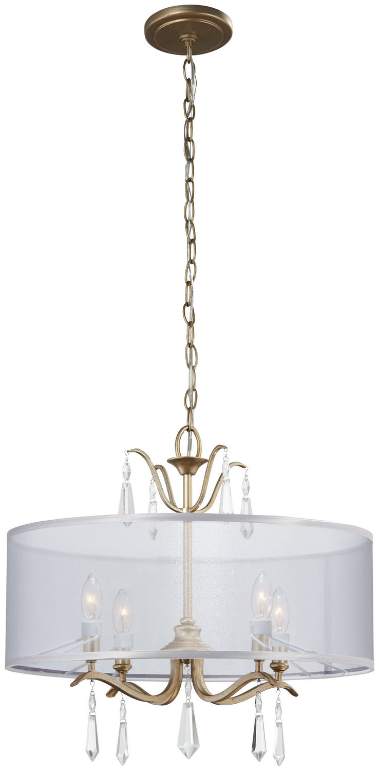 Minka-Lavery 4443-582 Laurel Estate Four Light Semi Flush Mount, Brio Gold Alternate Image 2.jpg