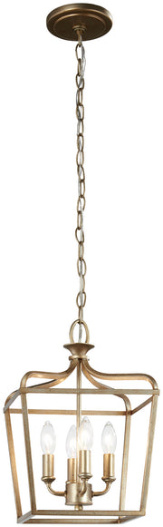 Minka-Lavery 4445-582 Laurel Estate Four Light Pendant, Brio Gold Alternate Image.jpg