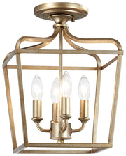 Minka-Lavery 4445-582 Laurel Estate Four Light Pendant, Brio Gold Alternate Image 2.jpg