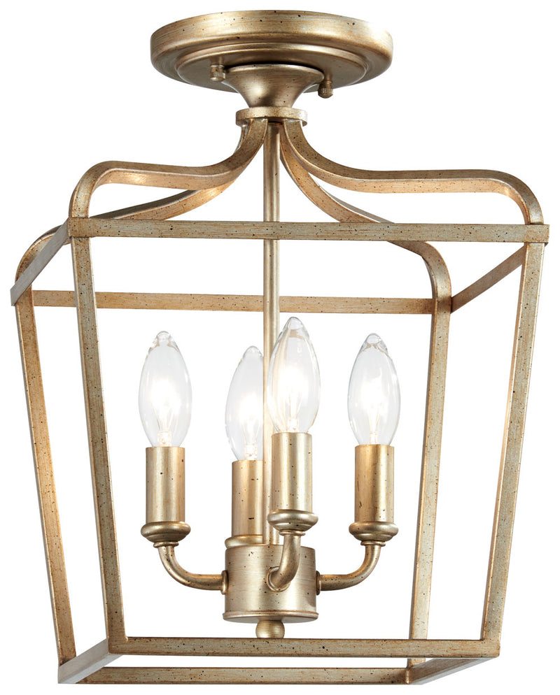 Minka-Lavery 4445-582 Laurel Estate Four Light Pendant, Brio Gold Alternate Image 2.jpg