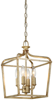 Minka-Lavery 4445-582 Laurel Estate Four Light Pendant, Brio Gold Main Image.jpg
