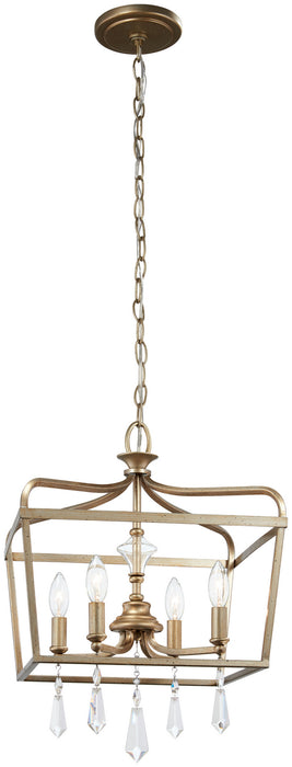 Minka-Lavery 4447-582 Laurel Estate Four Light Pendant, Brio Gold Alternate Image 2.jpg