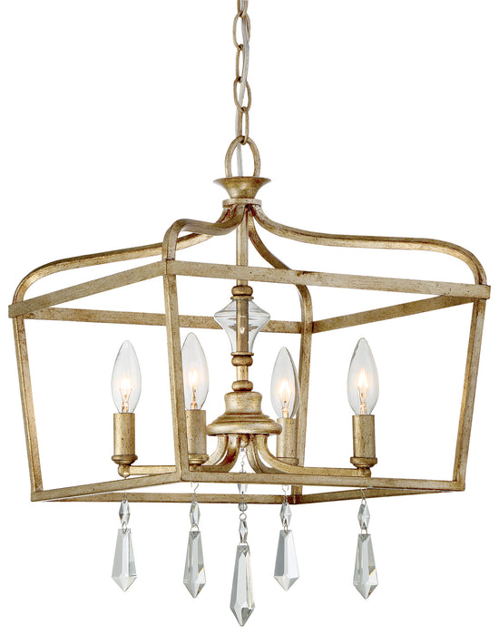 Minka-Lavery 4447-582 Laurel Estate Four Light Pendant, Brio Gold Main Image.jpg