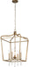 Minka-Lavery 4448-582 Laurel Estate Four Light Pendant, Brio Gold Alternate Image.jpg