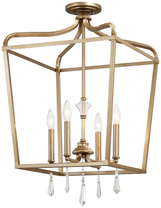 Minka-Lavery 4448-582 Laurel Estate Four Light Pendant, Brio Gold Alternate Image 2.jpg