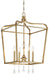 Minka-Lavery 4448-582 Laurel Estate Four Light Pendant, Brio Gold Main Image.jpg