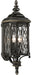 Minka-Lavery 9322-585 Bexley Manor Four Light Outdoor Wall Mount, Coal W/Gold Highlights Main Image.jpg