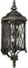 Minka-Lavery 9323-585 Bexley Manor Six Light Outdoor Wall Mount, Coal W/Gold Highlights Main Image.jpg