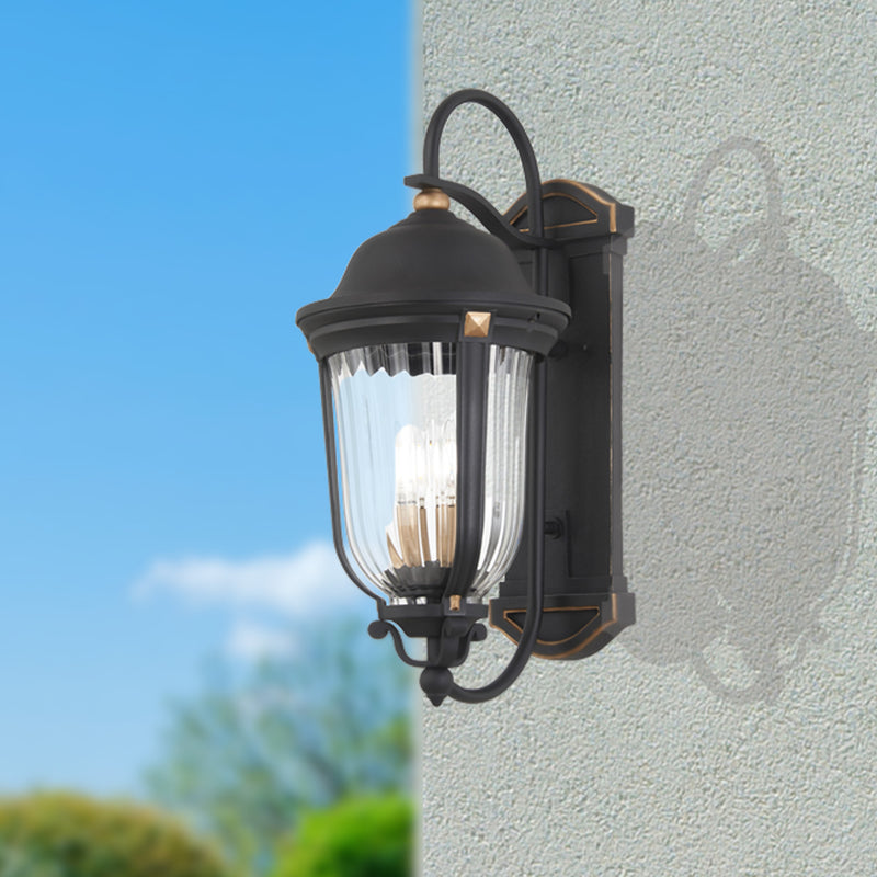 Minka-Lavery 73234-738 Peale Street Four Light Outdoor Wall Mount, Sand Coal And Vermeil Gold Alternate Image 2.jpg