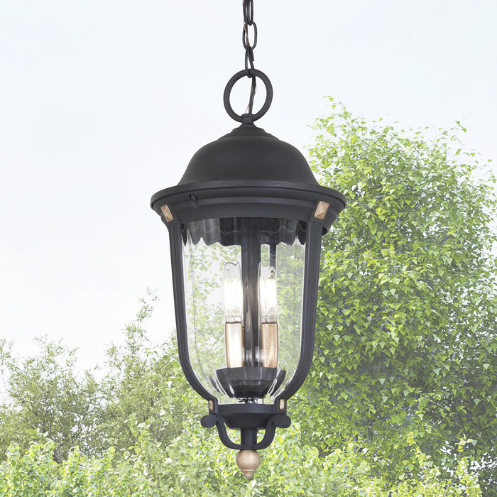 Minka-Lavery 73236-738 Peale Street Three Light Outdoor Chain Hung, Sand Coal And Vermeil Gold Alternate Image 2.jpg