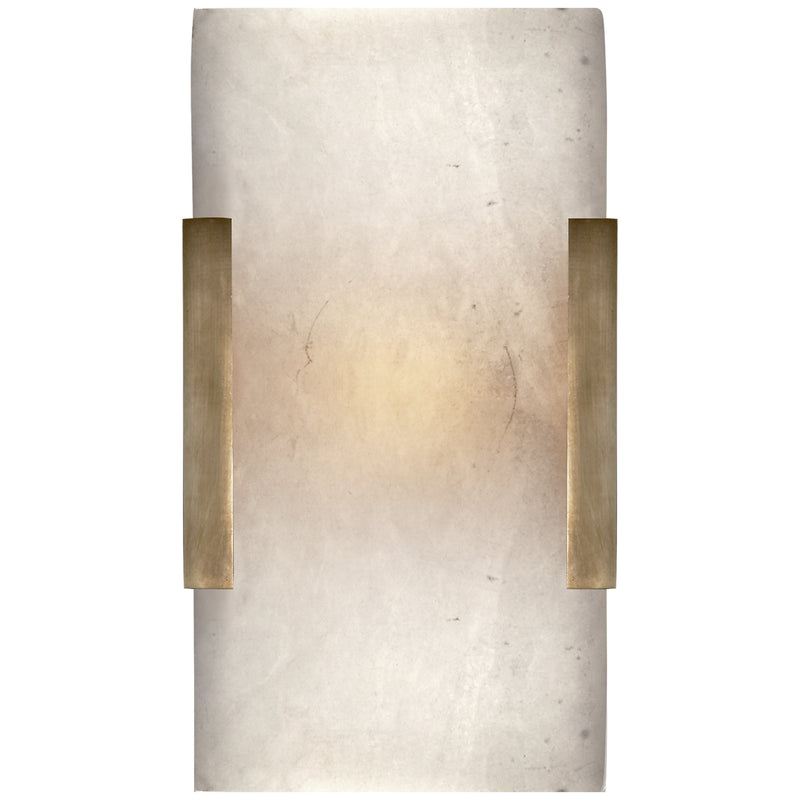 Covet LED Bath Sconce, Antique-Burnished Brass Main Image.jpg