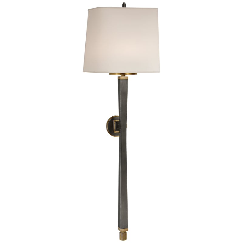 Edie Two Light Wall Sconce, Bronze With Antique Brass Main Image.jpg
