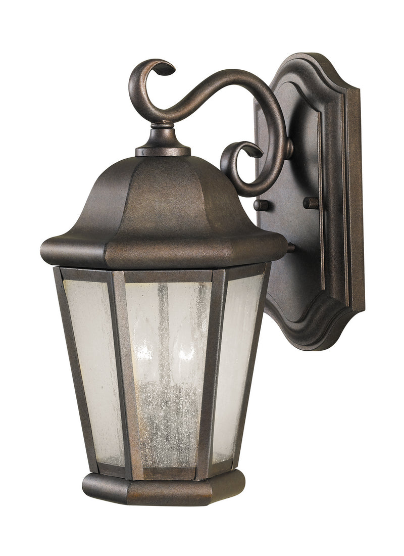 Generation Lighting OL5901CB Martinsville Two Light Outdoor Wall Lantern, Corinthian Bronze Main Image.jpg