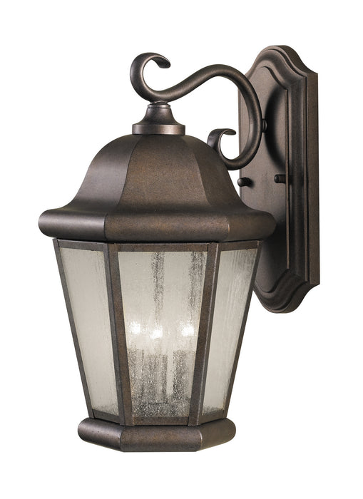 Generation Lighting OL5902CB Martinsville Three Light Outdoor Wall Lantern, Corinthian Bronze Main Image.jpg