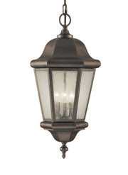 Generation Lighting OL5911CB Martinsville Three Light Outdoor Pendant, Corinthian Bronze Main Image.jpg