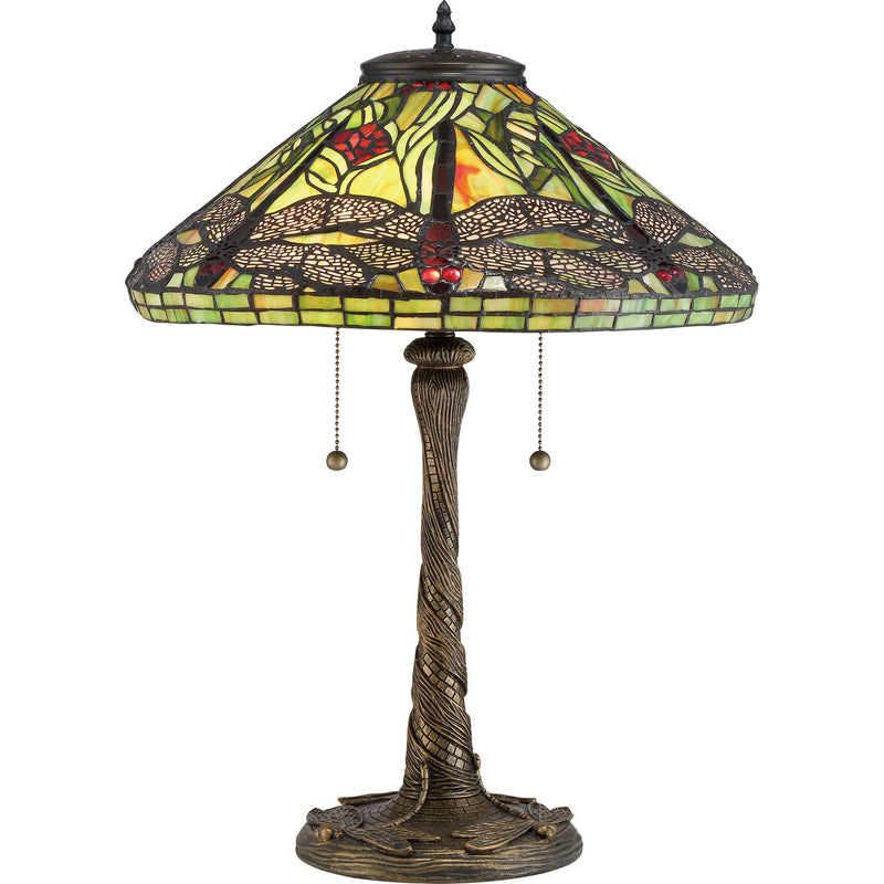 Quoizel TF2598T Jungle Dragonfly Two Light Table Lamp, Architectural Bronze Main Image.jpg
