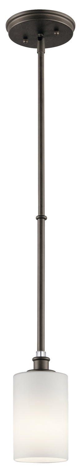 Kichler 43927OZ One Light Mini Pendant, Olde Bronze