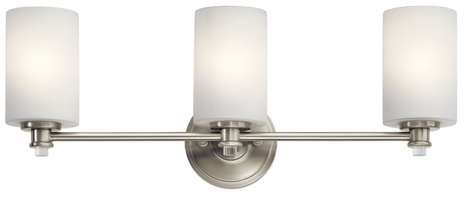 Kichler 45923NI Joelson Three Light Bath, Brushed Nickel Main Image.jpg