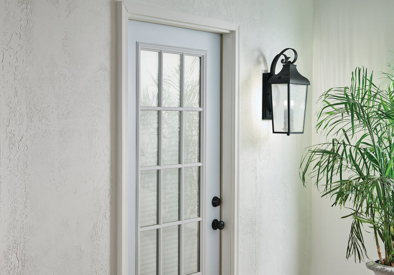 Kichler 49737OZ Two Light Outdoor Wall Mount, Olde Bronze (2)