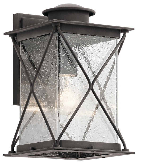 Kichler 49744WZC Argyle One Light Outdoor Wall Mount, Weathered Zinc Main Image.jpg