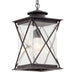 Kichler 49747WZC One Light Outdoor Pendant, Weathered Zinc (3)