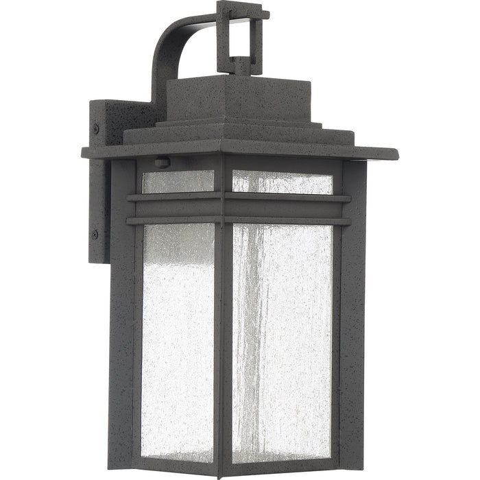 Quoizel BEC8408SBK Beacon LED Outdoor Wall Lantern, Stone Black Alternate Image 2.jpg
