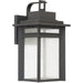 Quoizel BEC8409SBK Beacon LED Outdoor Wall Lantern, Stone Black Alternate Image 2.jpg
