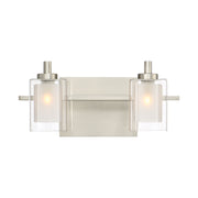 Quoizel KLT8602BNLED Kolt Two Light Bath Fixture, Brushed Nickel Main Image.jpg
