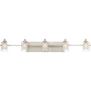 Quoizel KLT8605BNLED Kolt Five Light Bath Fixture, Brushed Nickel Main Image.jpg