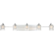 Quoizel KLT8605CLED Kolt Five Light Bath Fixture, Polished Chrome Main Image.jpg