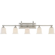 Quoizel NL8605BN Nicholas Five Light Bath Fixture, Brushed Nickel Main Image.jpg