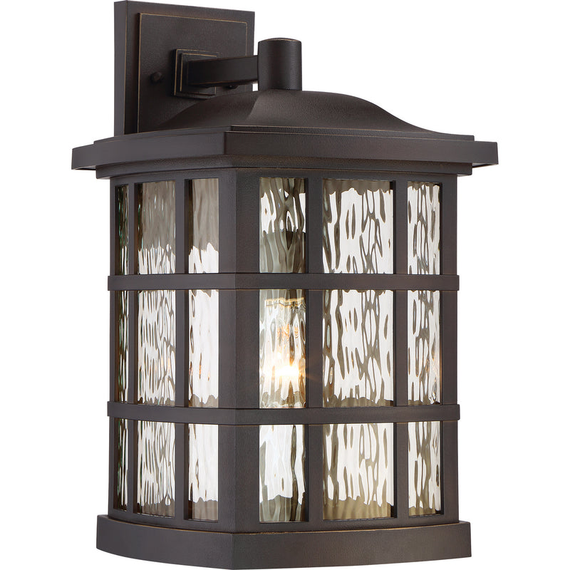 Quoizel SNN8411PN Stonington One Light Outdoor Wall Lantern, Palladian Bronze Main Image.jpg