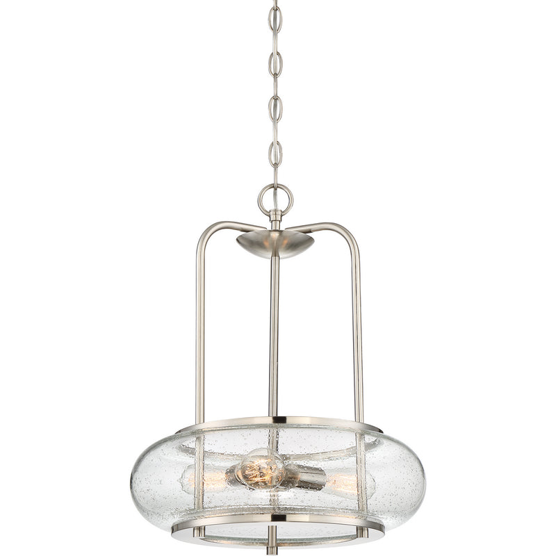 Quoizel TRG1816BN Trilogy Three Light Pendant, Brushed Nickel Main Image.jpg