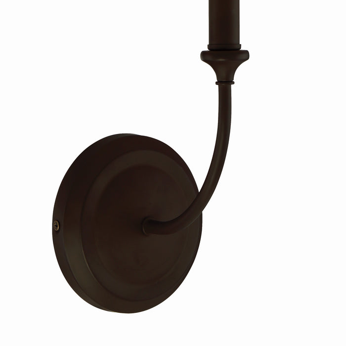 Crystorama 2241-DB Sylvan One Light Wall Sconce Dark Bronze Alternate Image 2.jpg