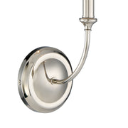 Crystorama 2241-PN Sylvan One Light Wall Sconce Polished Nickel Alternate Image 2.jpg