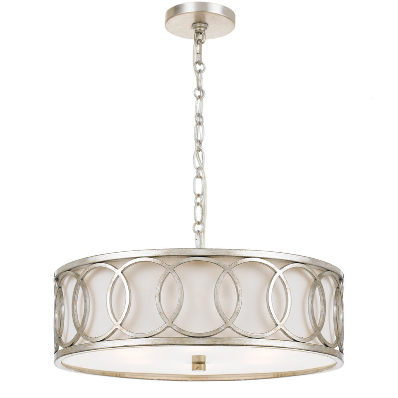 Crystorama 287-SA Graham Six Light Chandelier Antique Silver Alternate Image.jpg