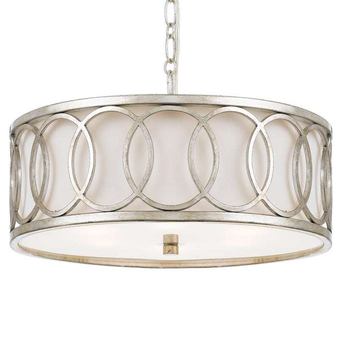 Crystorama 287-SA Graham Six Light Chandelier Antique Silver Main Image.jpg