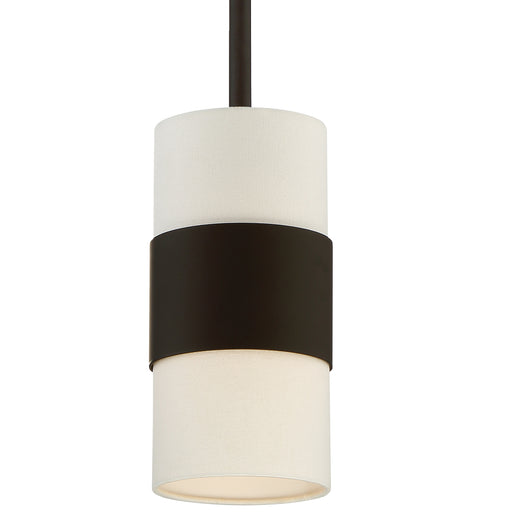 Crystorama 290-DB Grayson One Light Pendant Dark Bronze Main Image.jpg