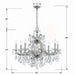 Crystorama 4408-CH-CL-SAQ Maria Theresa Nine Light Chandelier Polished Chrome Alternate Image.jpg