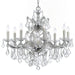Crystorama 4408-CH-CL-SAQ Maria Theresa Nine Light Chandelier Polished Chrome Main Image.jpg