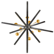 Crystorama 587-EB-GA Luna Nine Light Chandelier English Bronze / Antique Gold Alternate Image.jpg