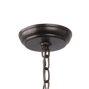 Crystorama 587-EB-GA Luna Nine Light Chandelier English Bronze / Antique Gold Alternate Image 2.jpg