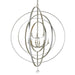 Crystorama 587-SA Luna Nine Light Chandelier Antique Silver Main Image.jpg