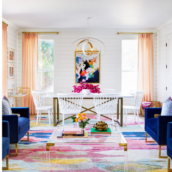 Crystorama 588-MT-GA Luna Eight Light Chandelier Matte White / Antique Gold Alternate Image 4.jpg