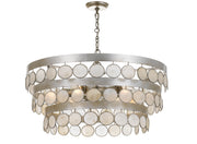 Crystorama 6006-SA Coco Six Light Chandelier Antique Silver Alternate Image.jpg