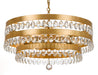 Crystorama 6108-GA Perla Six Light Chandelier Antique Gold Main Image.jpg